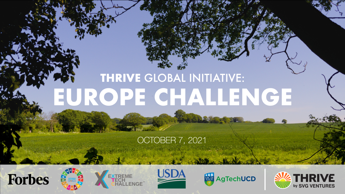 AgTech and FoodTech - Thrive Europe Challenge